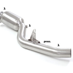 RAGAZZON - DOWNPIPE KAT + ELIMINAZIONE FILTRO OPF/GPF – JAGUAR F-TYPE – P300 2.0 i4 (221kW) 08/2018>