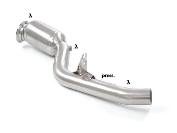RAGAZZON - DOWNPIPE KAT + ELIMINAZIONE FILTRO OPF/GPF – JAGUAR F-TYPE – P300 2.0 i4 (221kW) 08/2018>