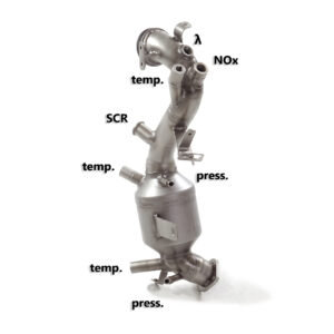 RAGAZZON - DOWNPIPE KAT + ELIMINAZIONE FAP - FIAT 500L - 1.3MJT (70kW) 09/2018>12/2020