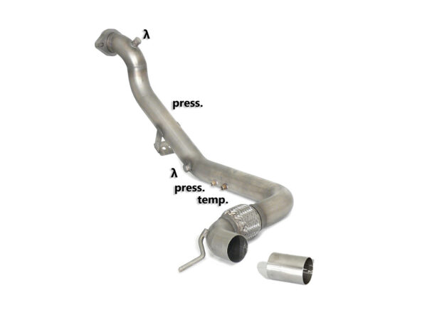 RAGAZZON - DOWNPIPE SKAT – FORD MUSTANG MK6 – COUPE' 2.3i ECOBOOST (233 / 213kW) 2015>2020