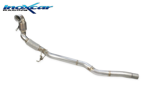 INOX CAR - TUBO SOSTITUZIONE CAT. CON CATALIZZATORE SPORTIVO 200 CPSI AUDI S3 8Y 2.0 TFSI 310CV 2021