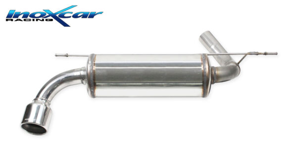INOX CAR - POSTERIORE SILENZIATO CON USCITA DIAM.90 BMW SERIE 1 F20 118I 1.5 136CV 15-19