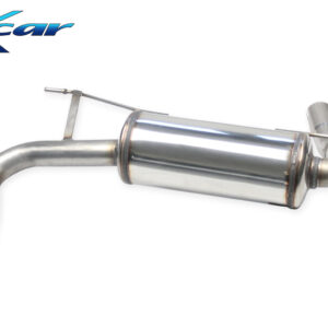 INOX CAR - POSTERIORE CON USCITA 2 X DIAM.80 BMW SERIE 3 F31 320D 184CV TOURING 2011-2015