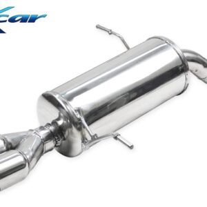 INOX CAR - POSTERIORE CON USCITA 2 X DIAM. 65 RACING BMW Z3 ROADSTER 1.8 116CV 96