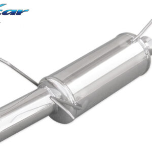 INOX CAR - POSTERIORE CON USCITA SINGOLA DIAM.80 CITROEN AX SPORT 95CV