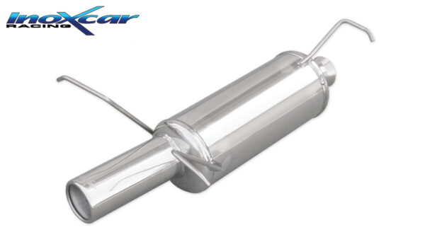 INOX CAR - POSTERIORE CON USCITA SINGOLA DIAM.80 CITROEN AX 1.1 (60CV) 1991