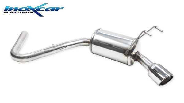 INOX CAR - POSTERIORE CON USCITA DIAM. 90 X-RACE HONDA CIVIC FC 1.0T 126CV 2019