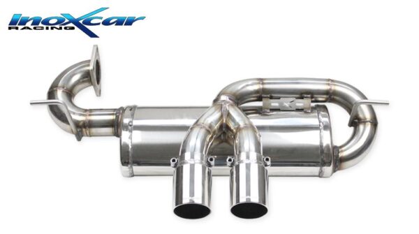INOX CAR - POSTERIORE CENTRALE CON USCITA 2 X DIAM.70 LOTUS ELISE SE 1.8 145CV 1999