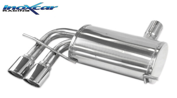 INOX CAR - POSTERIORE CON USCITA 2X DIAM. 80 X-RACE AUDI S3 8P 2.0 TFSI 265CV 2006