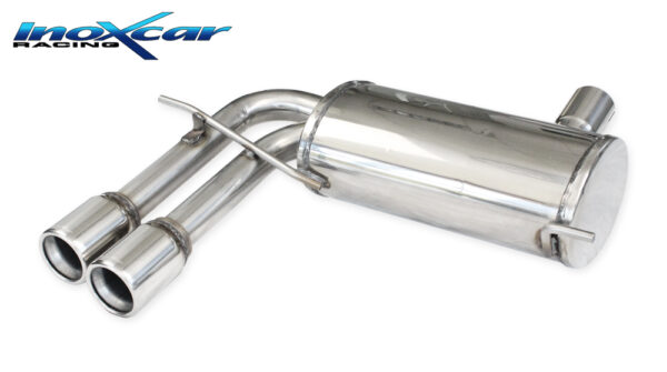 INOX CAR - POSTERIORE CON USCITA 2 X DIAM. 80 AUDI S3 8P SPORTBACK 2.0 TFSI 265CV 2008