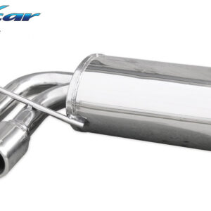 INOX CAR - POSTERIORE CON USCITA 2 X DIAM. 80 AUDI A3 8P 3.2 V6 4WD 250CV 2006