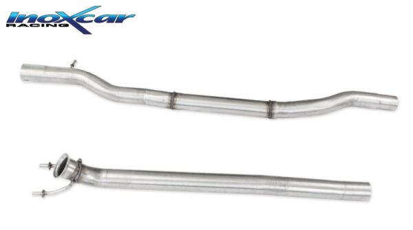 INOX CAR - TUBO CENTRALE DIRETTO MERCEDES CLASSE A250 W176 2.0 TURBO 4WD 211CV 2012-2015