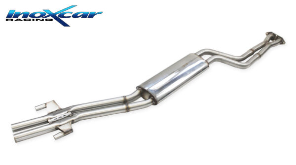 INOX CAR - TUBO CENTRALE SILENZIATO BMW E30 320 IS 2.0 16V 192CV 89-91