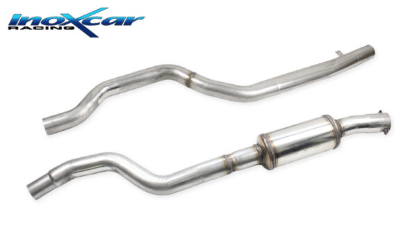 INOX CAR - TUBO CENTRALE SILENZIATO BMW SERIE 1 F21 118I 1.5 163CV 15-19