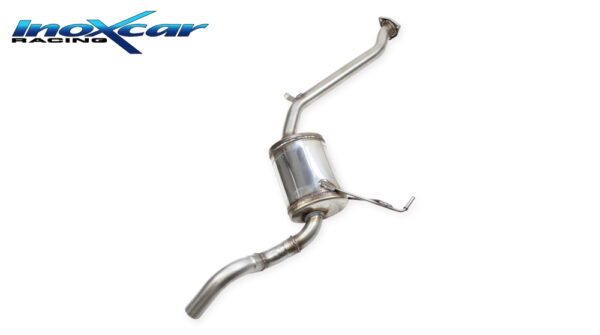 INOX CAR - TUBO CENTRALE SILENZIATO FIAT COUPE 1.8 16V 131CV 1997