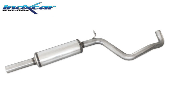 INOX CAR - TUBO CENTRALE SILENZIATO CUPRA LEON 2.0 TSI 300CV 2021