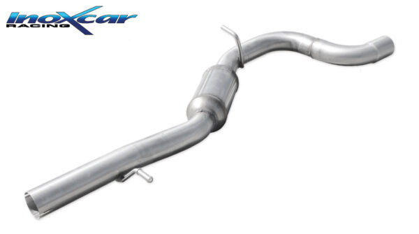 INOX CAR - TUBO CENTRALE CON SILENZIATORE AUDI S3 8P SPORTBACK 2.0 TFSI 265CV 2008