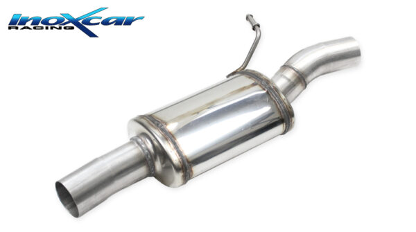 INOX CAR -  TUBO CENTRALE SILENZIATO AUDI TT 8S 45TFSI 2.0  QUATTRO 245CV COUPE 2019