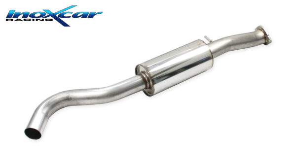 INOX CAR - TUBO CENTRALE SILENZIATO TOYOTA YARIS GR 1.6 261CV 2020
