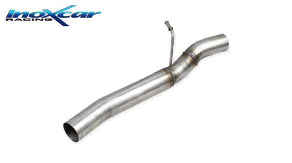 INOX CAR -  TUBO CENTRALE DIRETTO AUDI TT 8S 45TFSI 2.0  QUATTRO 245CV COUPE 2019