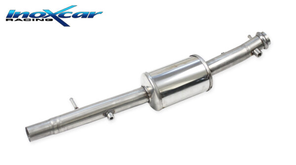 INOX CAR - TUBO SOSTITUZIONE FILTRO OPF / GPF + SILENZIATORE FORD FIESTA 1.0 125CV HYBRID ST-LINE 2017