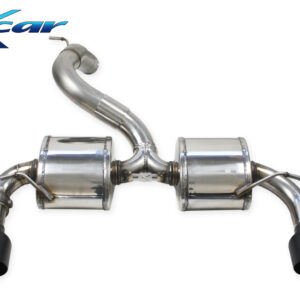 INOX CAR - TERMINALE CON USCITA DIAM. 114 RACING BLACK CERAMIC DX+SX FORD FOCUS MK3 2.3I RS TURBO (350CV) 2016