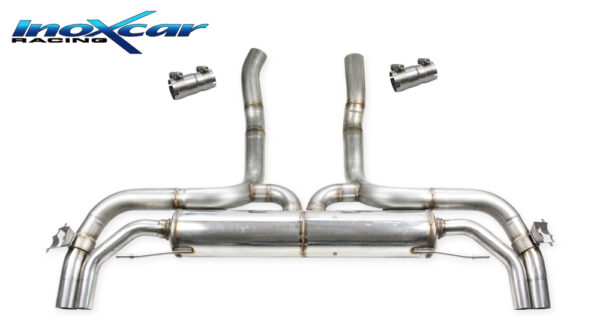 INOX CAR - TERMINALE SILENZIATO + VALVOLE CON MONTAGGIO MOTORINI ELETTRICI DI SERIE MERCEDES CLASSE GLE W167 AMG 4-MATIC+ 3.0 TURBO 435CV HYBRID (544 CV TERMICO + IBRIDO) 2020