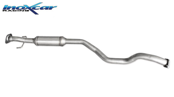 INOX CAR - TUBO CENTRALE SILENZIATO NISSAN JUKE 1.6 DIG-T 2WD (190CV) 2011-2014