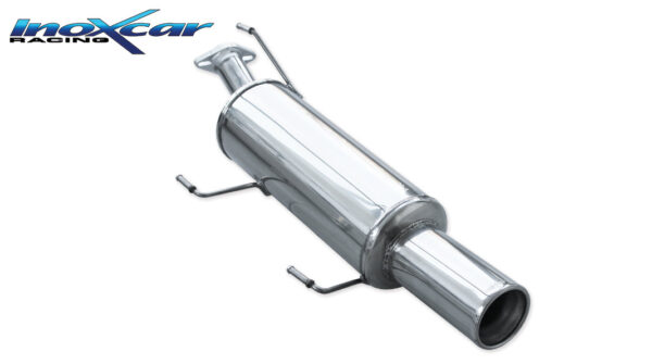 INOX CAR - POSTERIORE CON USCITA DIAM.80 NISSAN JUKE 1.6 DIG-T 2WD (190CV) 2011-2014