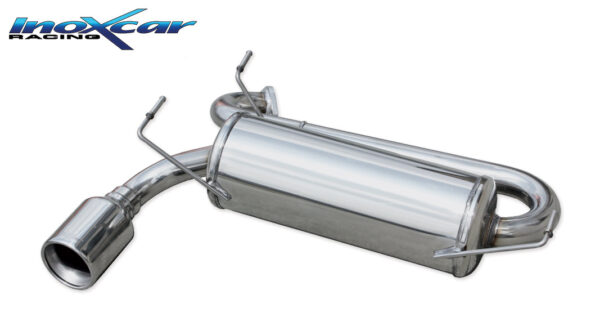 INOX CAR - POSTERIORE CON USCITA DIAM.102 NISSAN JUKE 1.6 TURBO 4WD (190CV) 2011-2014