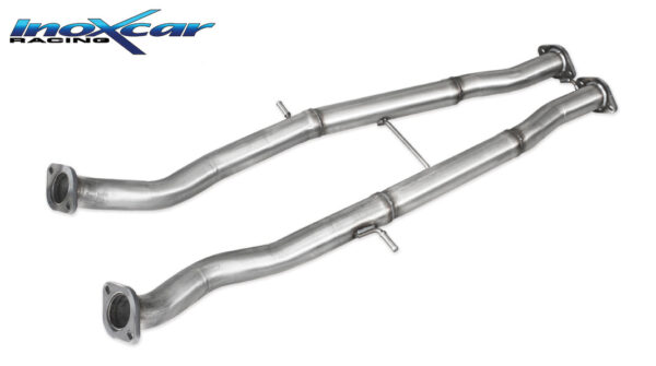 INOX CAR - TUBO CENTRALE DIRETTO NISSAN 370Z NISMO 3.7 V6 (344CV) COUPE/CABRIO 2014