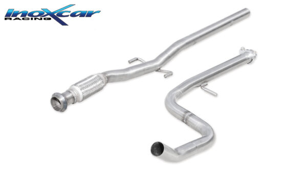INOX CAR - TUBO CENTRALE DIRETTO PEUGEOT 208 GTI 1.6 16V TURBO (200CV) 2013