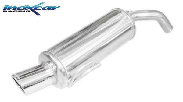INOX CAR - POSTERIORE CON USCITA DIAM. 90 X-RACE MITSUBISHI COLT CZT 1.5 TURBO (150CV) 2005