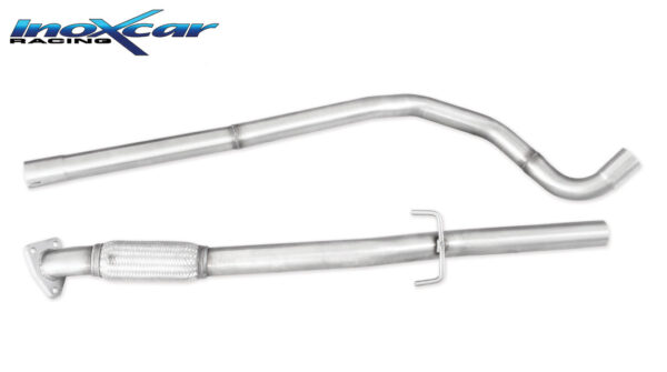 INOX CAR- TUBO CENTRALE DIRETTO OPEL ADAM S 1.4 TURBO (150CV) 2015