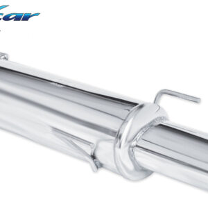 INOX CAR - POSTERIORE CON USCITA SINGOLA OVALE OPEL ASTRA F 1.8 16V 115CV 3 FIXING