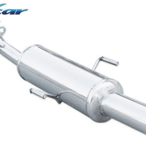 INOX CAR - POSTERIORE CON USCITA SINGOLA DIAM.80 OPEL ASTRA G 2.0 TURBO COUPE 2001