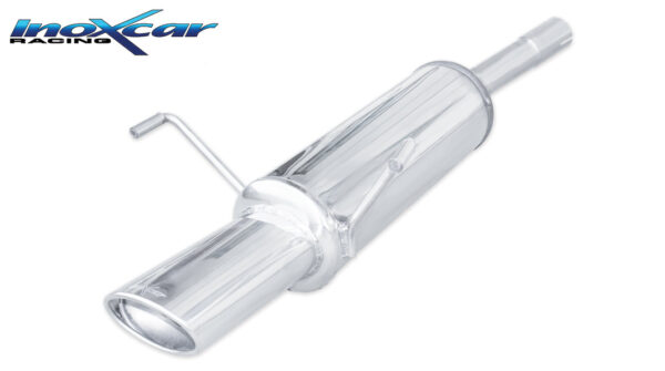 INOX CAR - POSTERIORE CON USCITA SINGOLA OVALE OPEL ASTRA H (TYPE GTC) 1.7 CDTI 101CV-125CV 2005