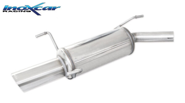 INOX CAR - POSTERIORE CON USCITA SINGOLA DIAM. 90 RALLY OPEL CORSA C 1.0 12V (60CV) 2000-2004