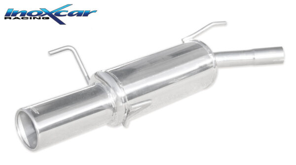 INOX CAR - POSTERIORE CON USCITA SINGOLA DIAM. 102 OPEL CORSA C 1.7 16V CDTI (101CV) 2003-2006