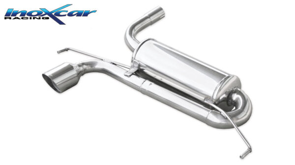 INOX CAR - POSTERIORE CON USCITA DIAM. 102 RACING OPEL CORSA D 1.6 TURBO GSI 150CV 2008