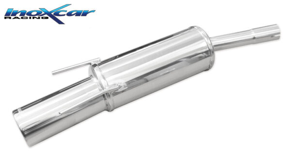 INOX CAR - POSTERIORE CON USCITA SINGOLA DIAM.102 OPEL TIGRA A 1.4 16V (90CV) 1994-1997
