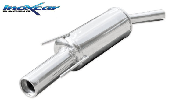 INOX CAR - POSTERIORE CON USCITA SINGOLA DIAM.80 OPEL TIGRA A 1.6 16V (106CV) 1994-1997
