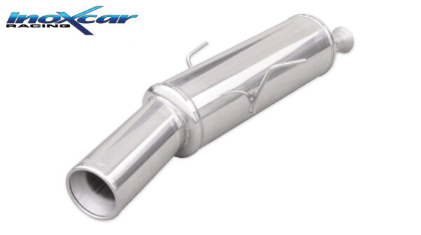 INOX CAR - POSTERIORE CON USCITA DIAM.102 PEUGEOT 205 1.0 1988