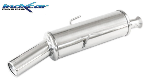 INOX CAR - POSTERIORE CON USCITA SINGOLA DIAM.80 PEUGEOT 205 1.6 GTI 115CV 89-92