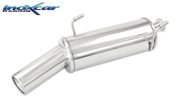 INOX CAR - POSTERIORE CON USCITA SINGOLA DIAM. 102 PEUGEOT 206 1.4 (75CV) 2001-2006