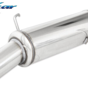 INOX CAR - POSTERIORE CON USCITA SINGOLA DIAM. 90 RALLY PEUGEOT 206 1.6 88CV 2000