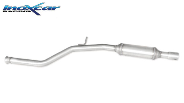 INOX CAR - TUBO CENTRALE CON SILENZIATORE PEUGEOT 206 2.0 16V GTI 136CV 1999-2004