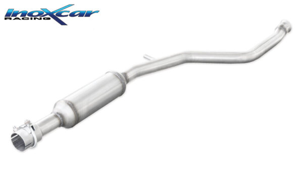 INOX CAR -  TUBO CENTRALE SILENZIATO PEUGEOT 206 GT WRC 135CV