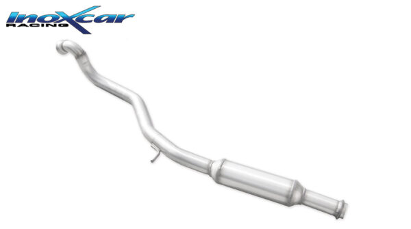 INOX CAR -  TUBO CENTRALE SILENZIATO PEUGEOT 206 RC 2.0 16V (177CV) 2006
