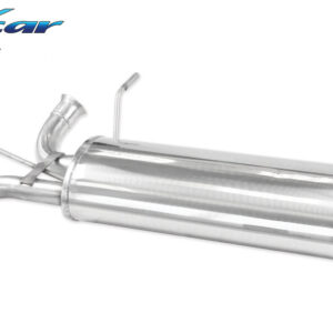 INOX CAR -  POSTERIORE CON USCITA 2X DIAM. 80 RACING PEUGEOT 206 RC 2.0 16V (177CV) 2006